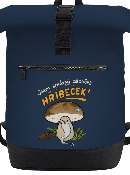 Babka a hříbeček batoh French Navy