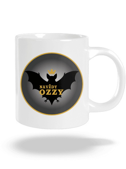 Navždy Ozzy velký hrnek White