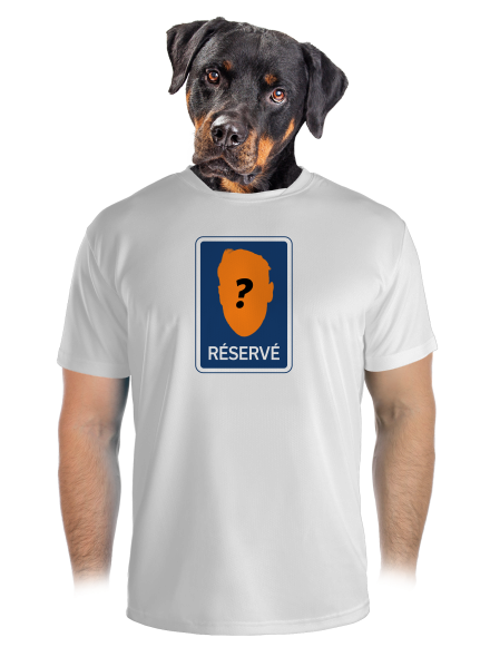 Značka réservé pánské sportovní tričko White