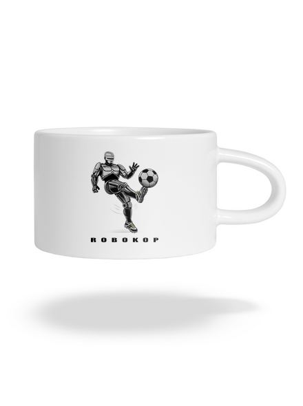 Robokop hrnek makronka White