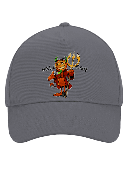 Helloween kšiltovka baseballka Graphite grey