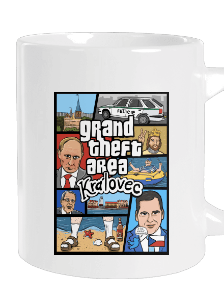 Královec velký hrnek White
