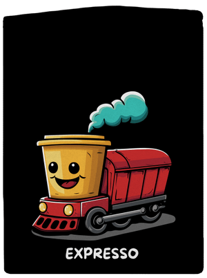 Expresso pánská mikina na zip Black