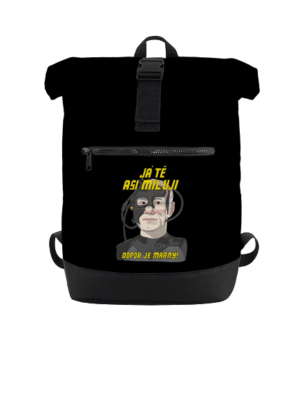 Zamilovaný Borg batoh Black