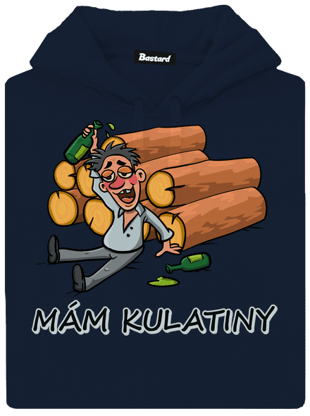 Mám kulatiny pánská mikina klokanka Navy