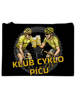 Klub cyklo píčů taštička Black