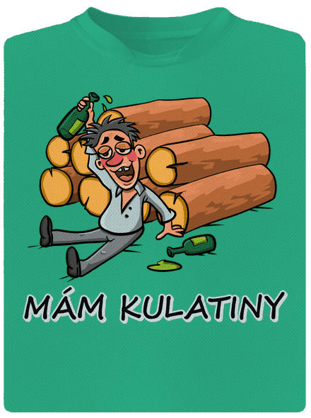 Mám kulatiny pánské sportovní tričko Mint Mal