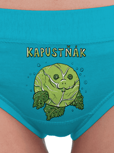 Kapustňák dámské kalhotky Turquoise