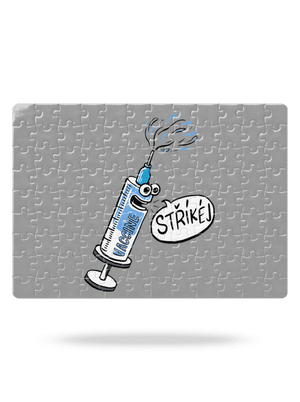 Stříkej puzzle White