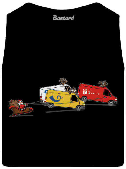 Santa se soby pánské tílko Black