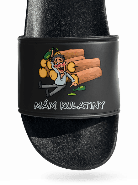 Mám kulatiny pantofle Black