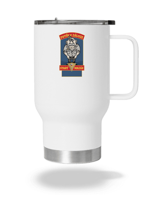 Starý mazák termohrnek White