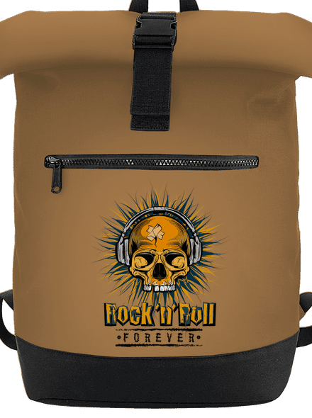 Rock'n'Roll forever batoh Caramel