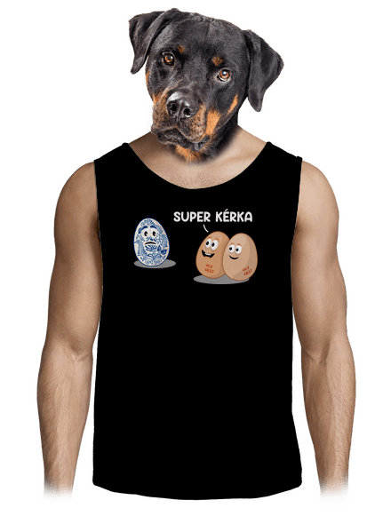 Super kérka pánské tílko Black
