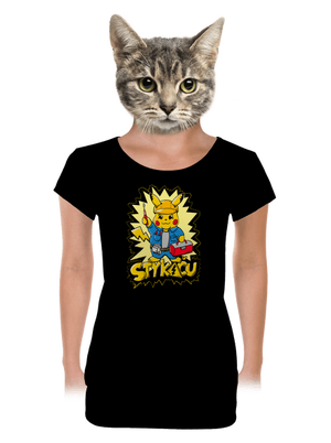 dámské tričko s lemem