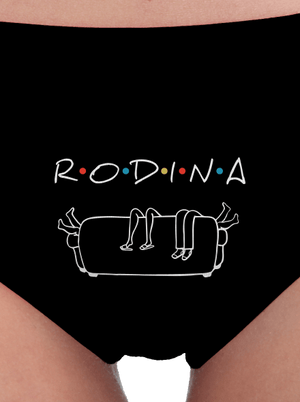 Rodina dámské kalhotky Black