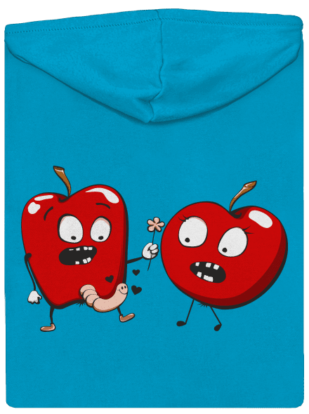 Jejda dámská mikina na zip Blue Atol