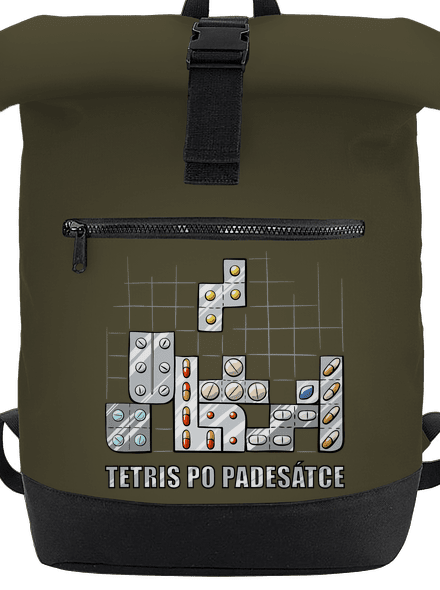 Tetris batoh Military Green