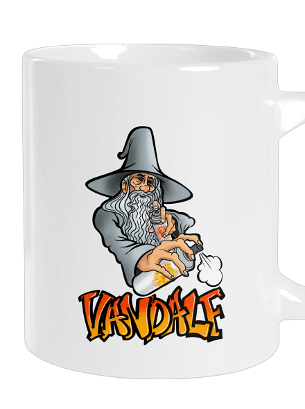 Vandalf velký hrnek White