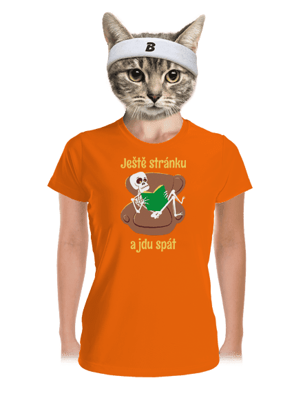 Ještě stránku dámské sportovní tričko Neon Orange
