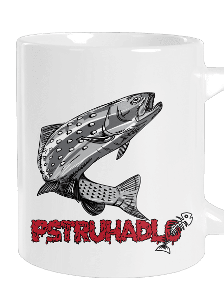 Pstruhadlo velký hrnek White