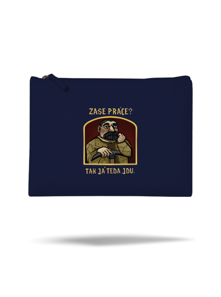 Zase práce? taštička French Navy