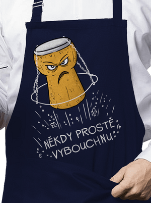 Někdy vybouchnu zástěra Navy