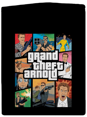 Grand Theft Arnold dámská mikina na zip Black