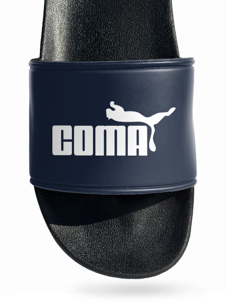 Coma pantofle Navy
