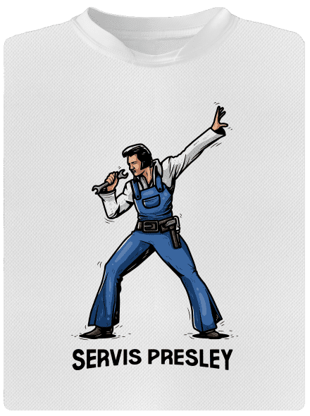 Servis Presley dětské sportovní tričko White