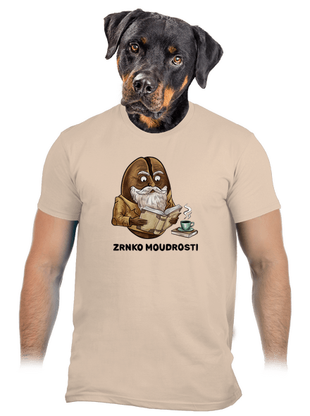 Zrnko moudrosti pánské tričko Sand