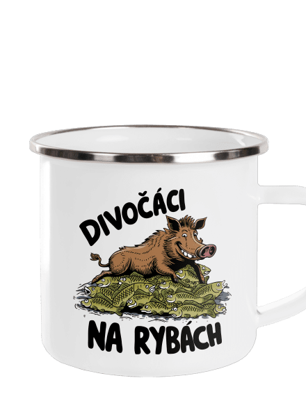 Divočáci na rybách plecháček White