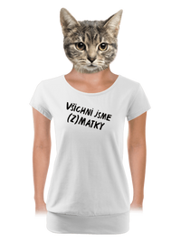 dámské tričko s lemem