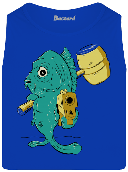 Poslední štědrovečerní pánské tílko Royal Blue
