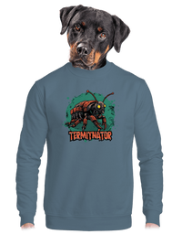 unisex mikina bez kapuce