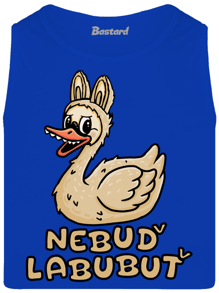Nebuď labubuť pánské tílko Royal Blue