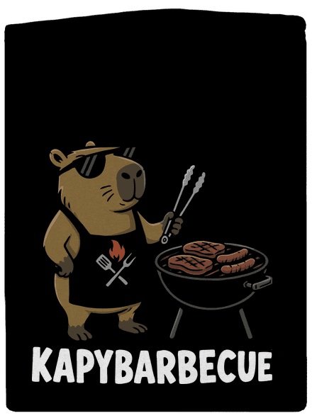Kapybarbecue dámská mikina na zip Black