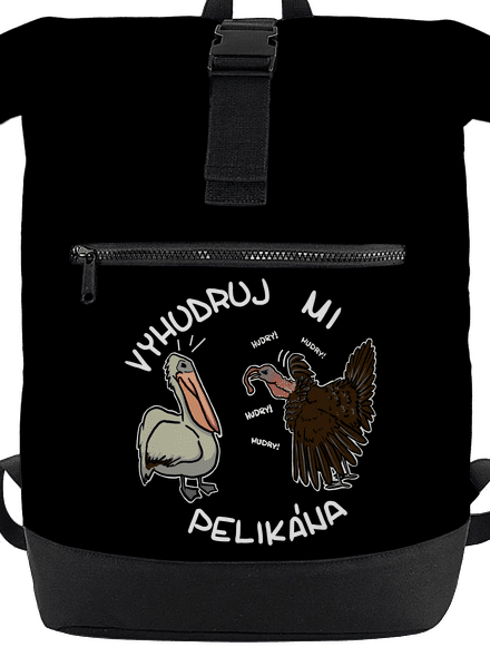 Vyhudruj mi pelikána batoh Black