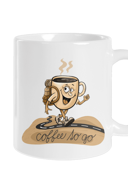 Coffee to go klasický hrnek White