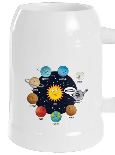 Mercury půllitr White