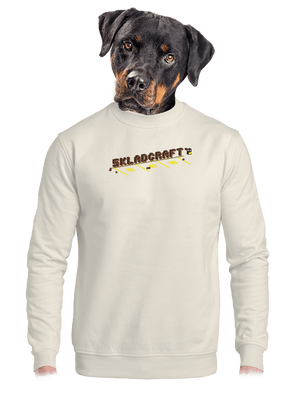 unisex mikina bez kapuce