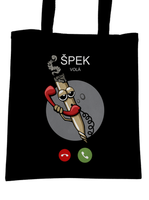 Špek volá taška Black