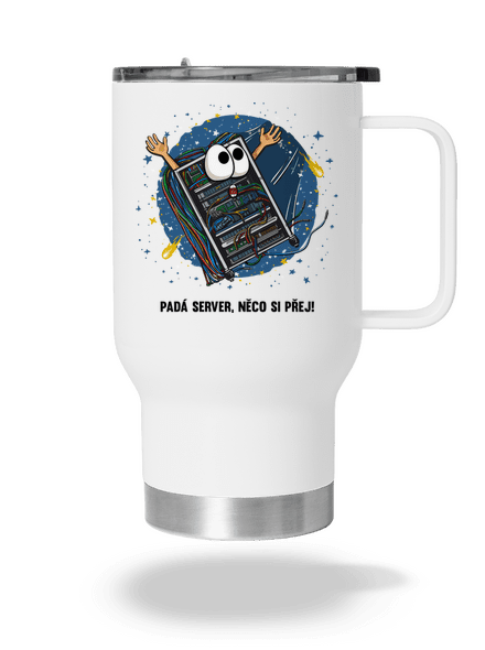 Padá server termohrnek White