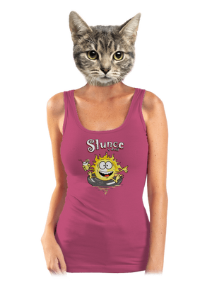 Slunce v duši dámské tílko klasické Magenta