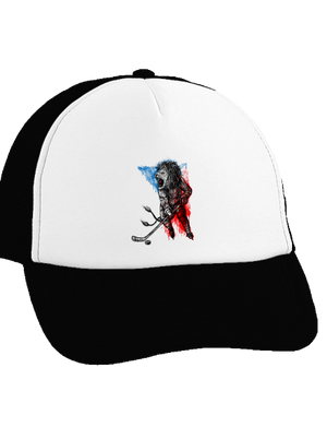 Hokejový lev kšiltovka Black cap