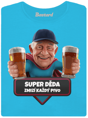 Super děda dámské tričko Blue Atol