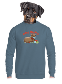 unisex mikina bez kapuce