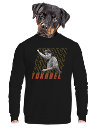 unisex mikina bez kapuce