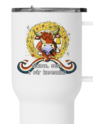 Slunce, seno a pár kapesníků termohrnek White