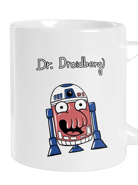 Dr. Droidberg velký hrnek White